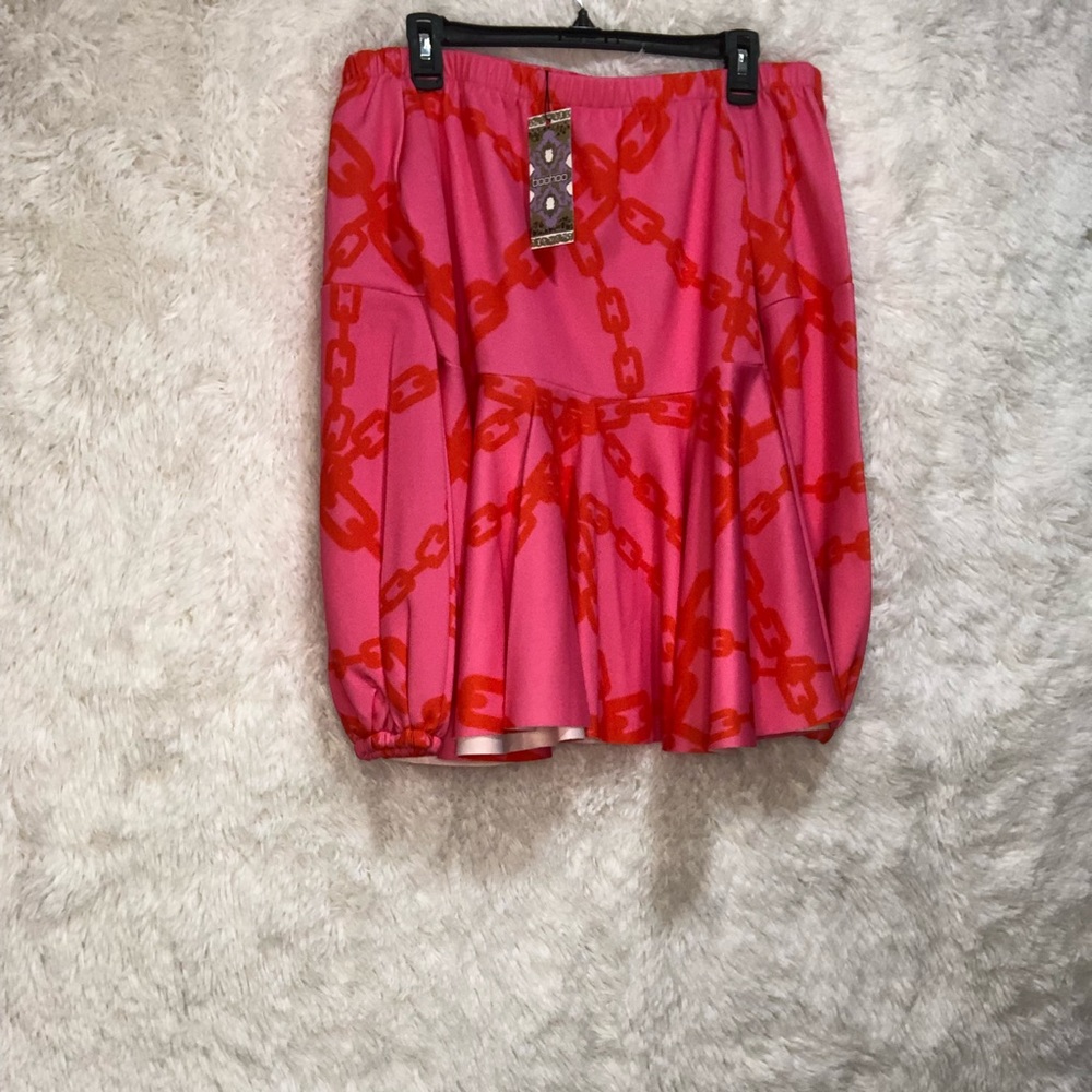 Pink & Red Chain Top - Picture 3 of 6